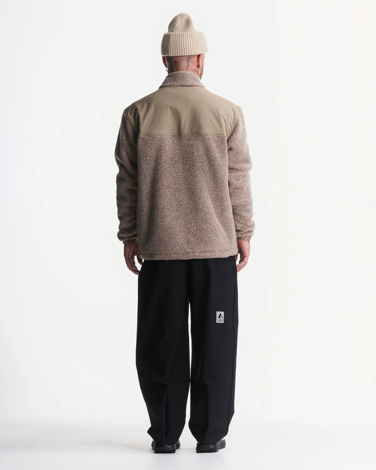 Orage Grizzly Pile veste polaire Dark Birch zippée
