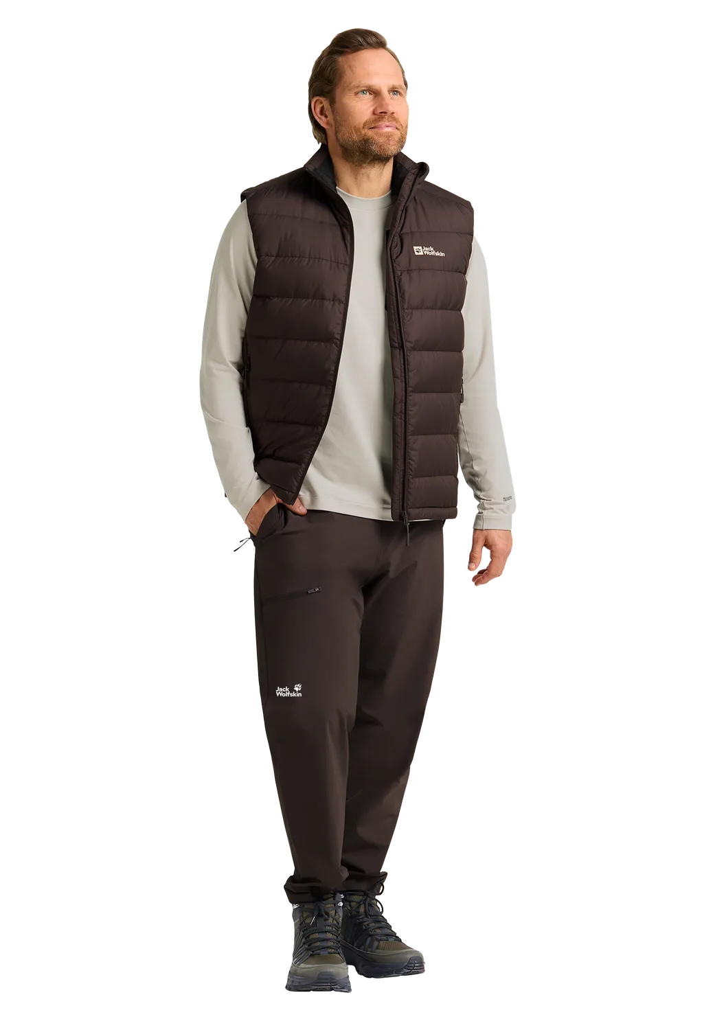Jack Wolfskin Ather Down Vest gilet doudoune homme duvet