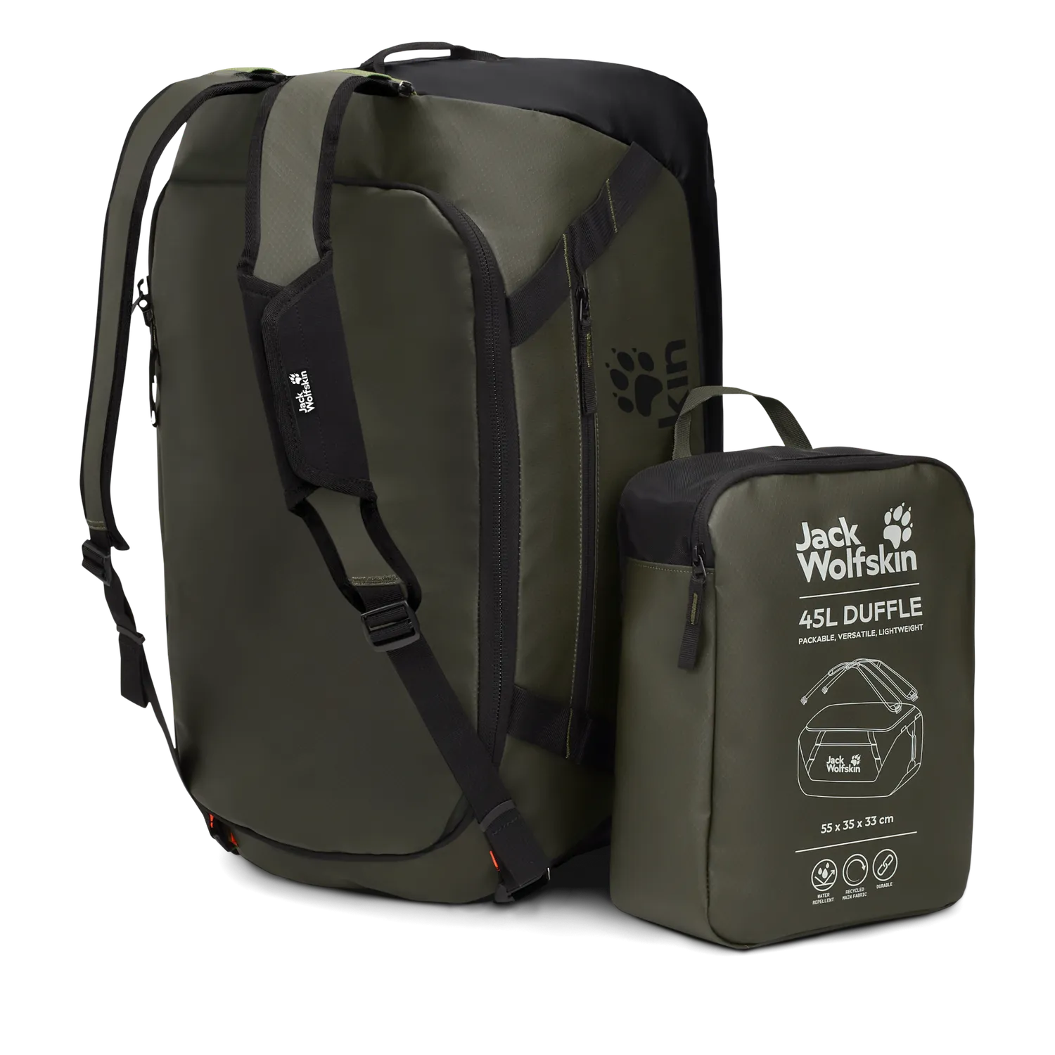 Jack Wolfskin Tecton Duffle 45 sac de voyage 45 L