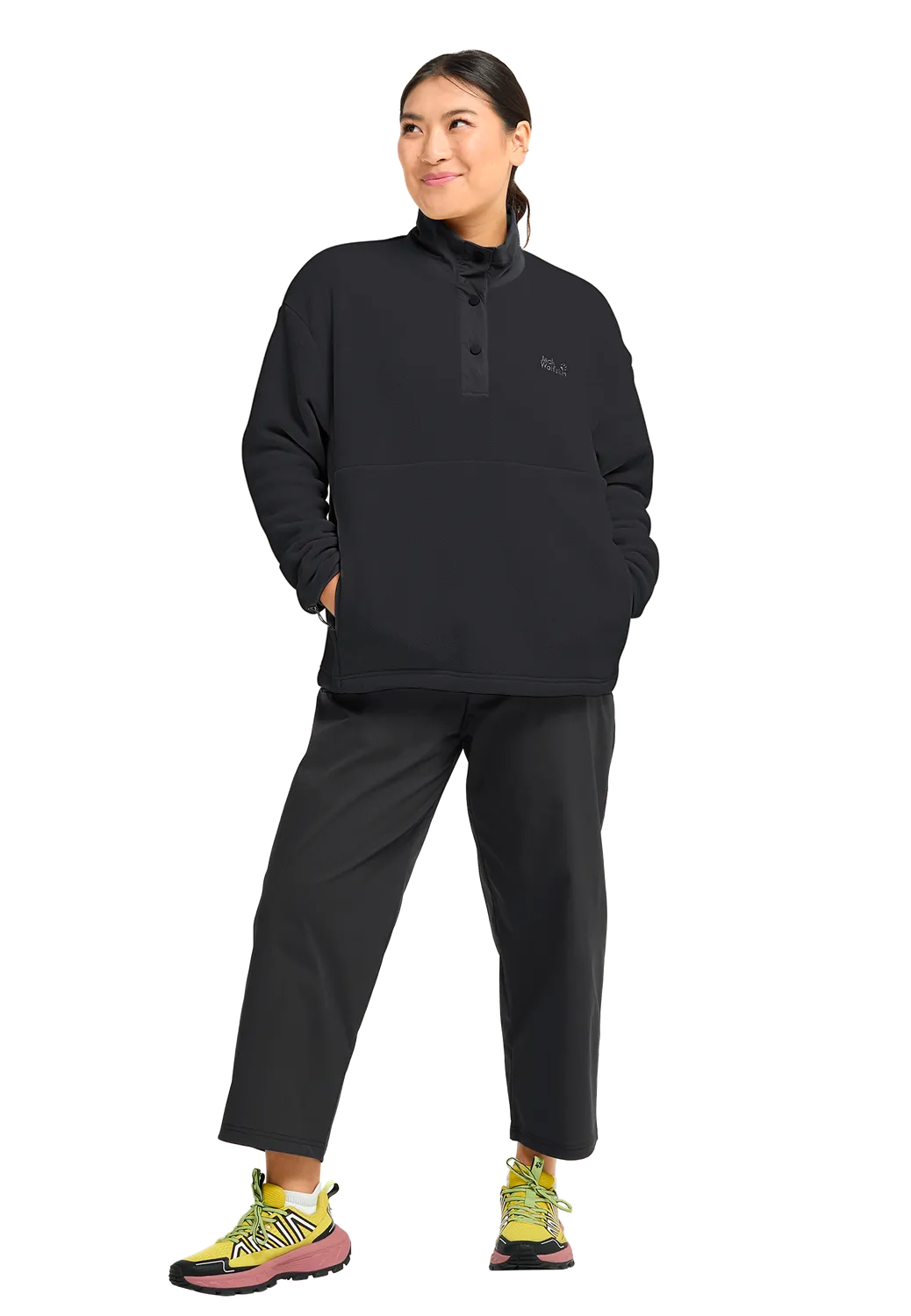 Jack Wolfskin Sumetro HZ W pull polaire femme col zippé