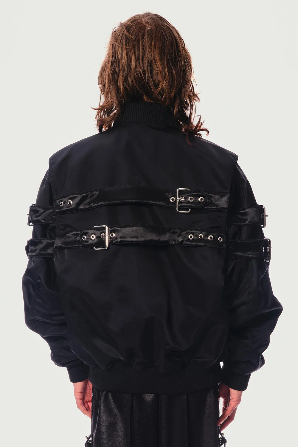 Jeanne Friot Alex Bombers veste noire matelassée déperlante