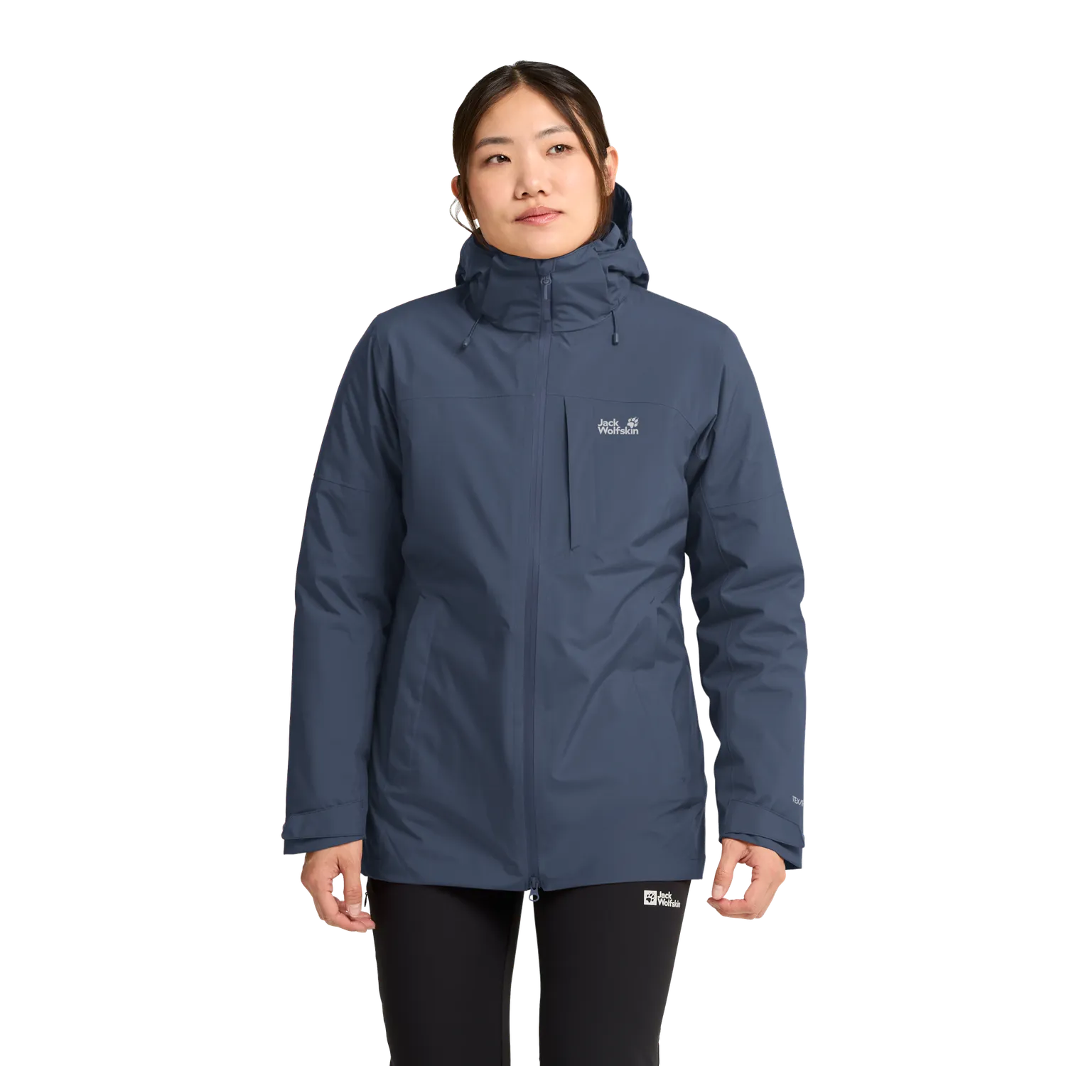Jack Wolfskin Hunberg 2 3in1 Jkt W veste 3-en-1 femme imperméable