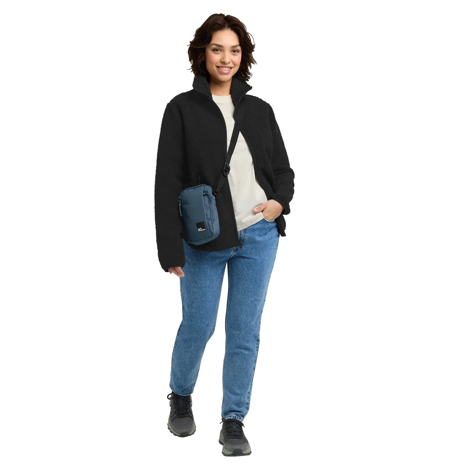 Jack Wolfskin High Curl Jkt W veste polaire femme sherpa