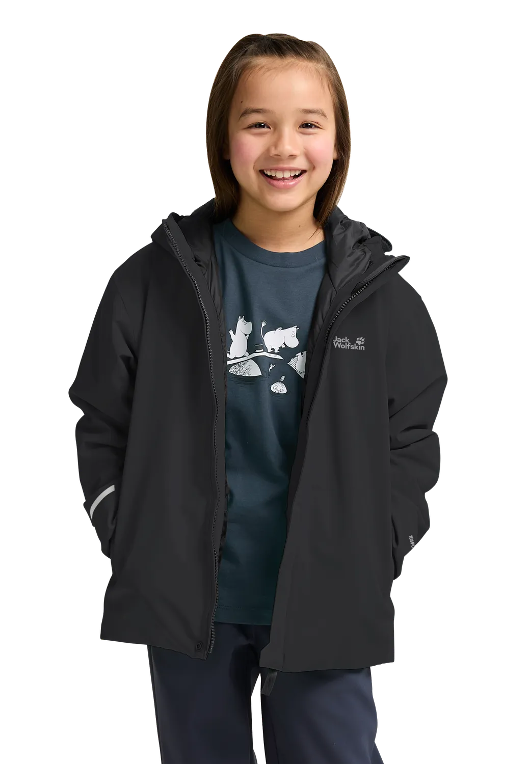 Jack Wolfskin Flowline Ski JKT Kids veste ski enfant chaude