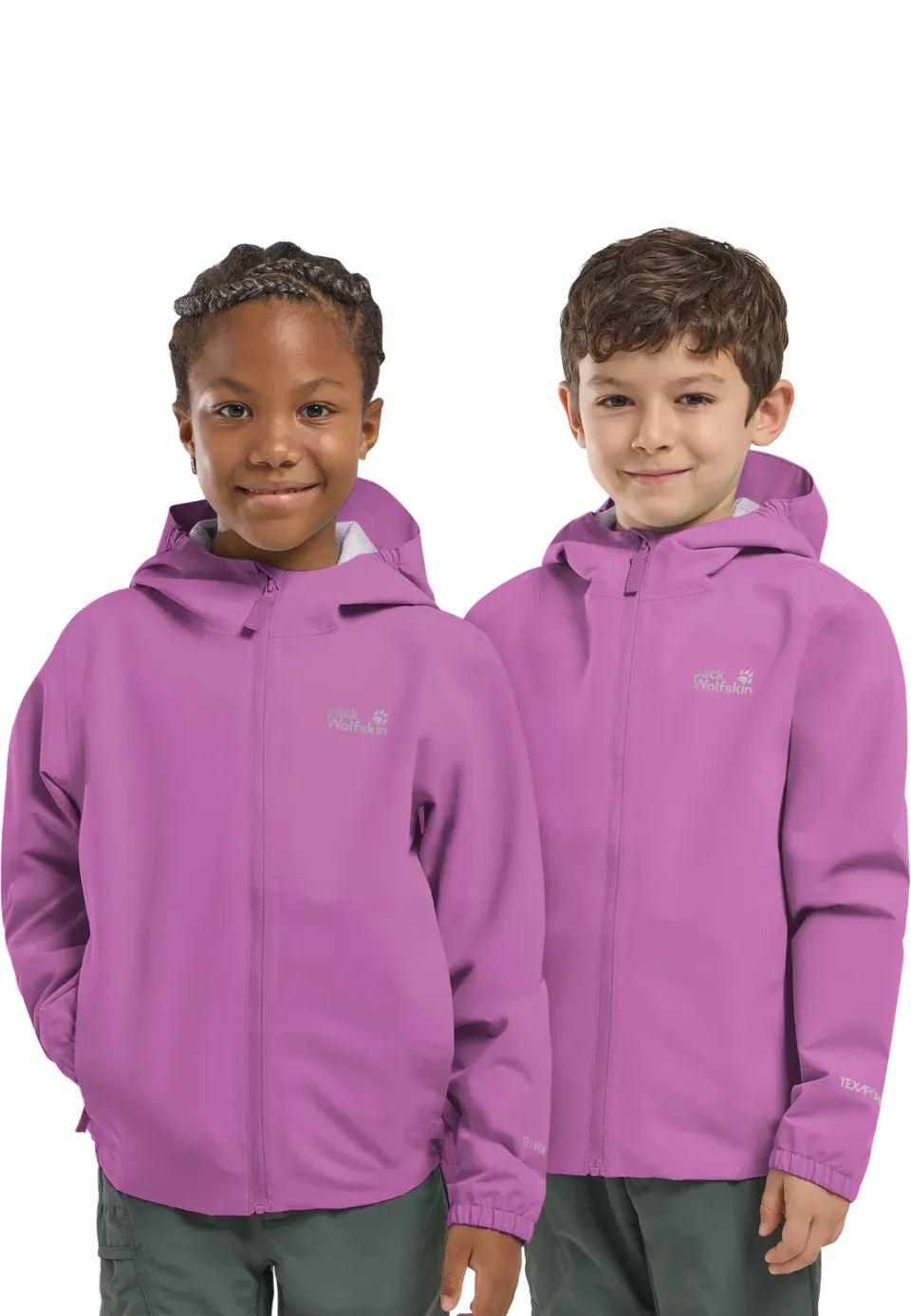 Jack Wolfskin Flaze Jacket veste pluie enfant légère