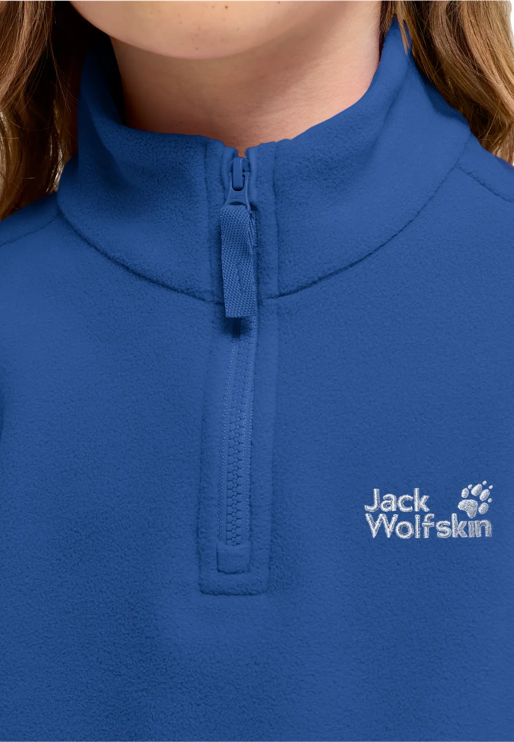 Jack Wolfskin Taunus 100 HZ K polaire enfant demi-zip
