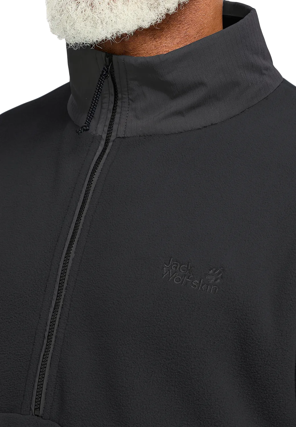 Jack Wolfskin Sumetro HZ M polaire homme demi-zip chaude