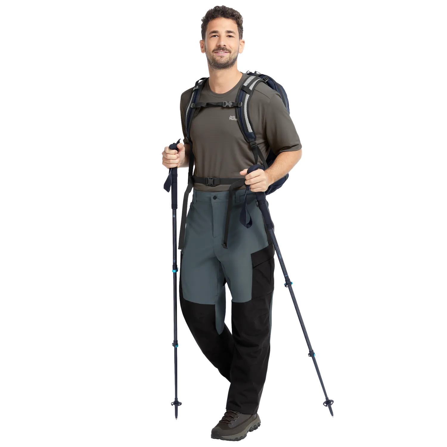 JACK WOLFSKIN RIDGE HIKE PANTS M pantalon rando coupe-vent
