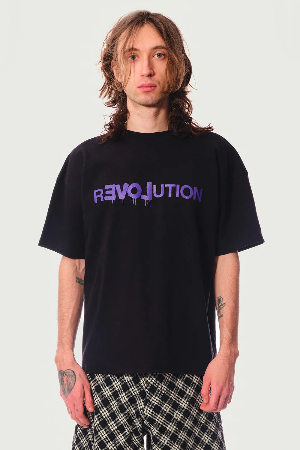 Jeanne Friot Revolution tee-shirt noir slogan recyclé