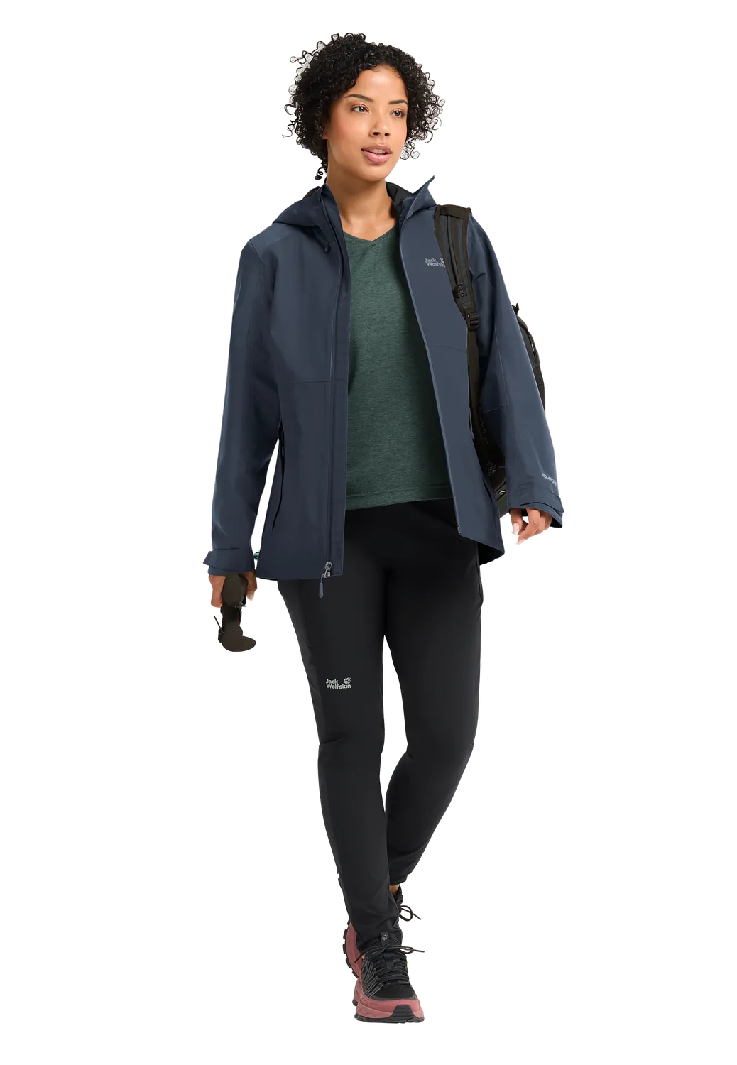 Jack Wolfskin Wildbound 2L JKT W veste pluie respirante