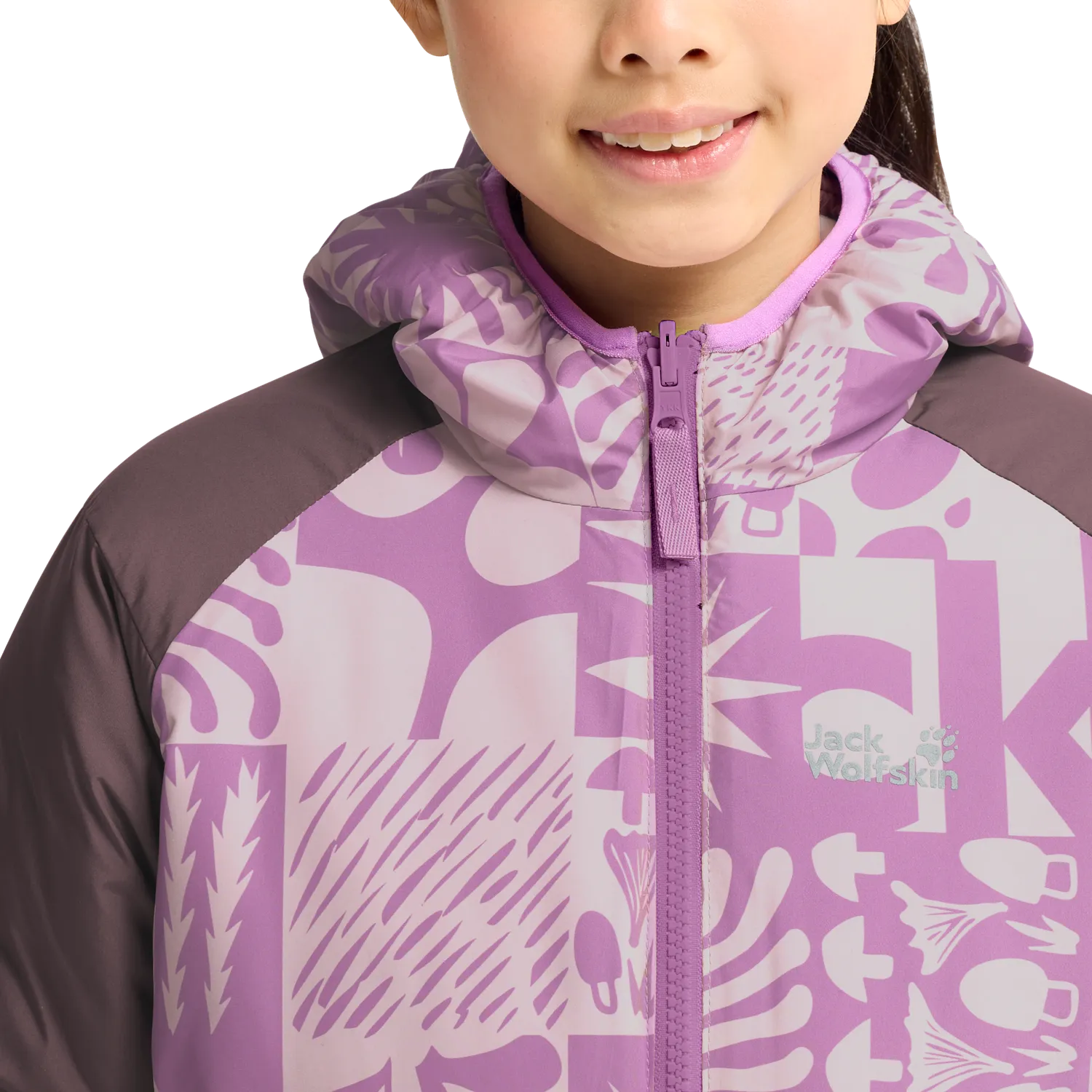 Jack Wolfskin Zenon Twist Hooded JKT K Doudoune enfant