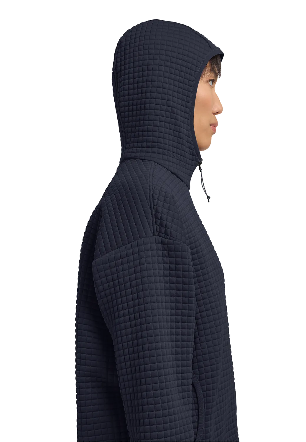 Jack Wolfskin Mogari Hooded FZ W polaire femme gaufrée