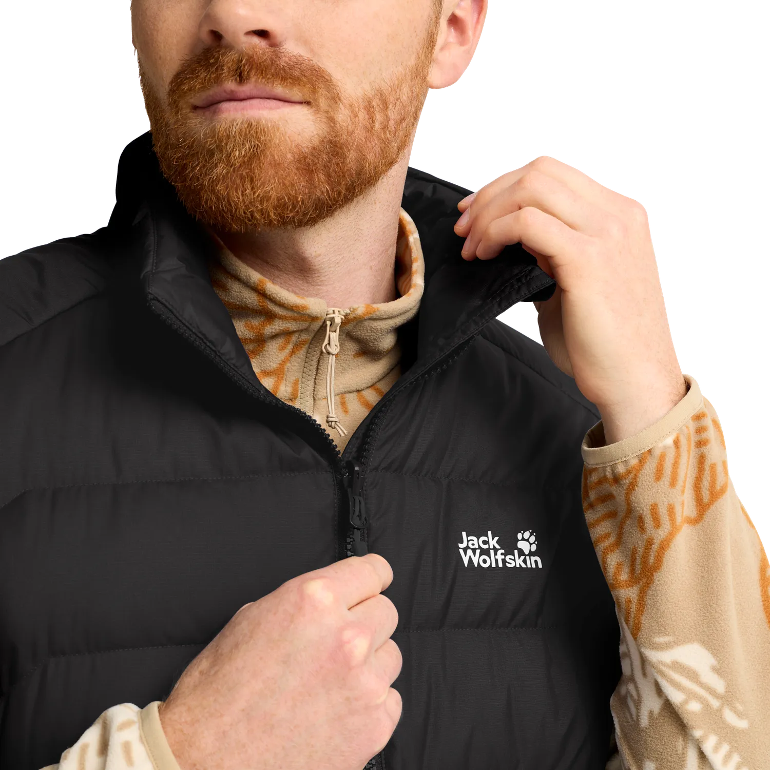 Jack Wolfskin Wild Pass Down Vest M RDS gilet homme duvet
