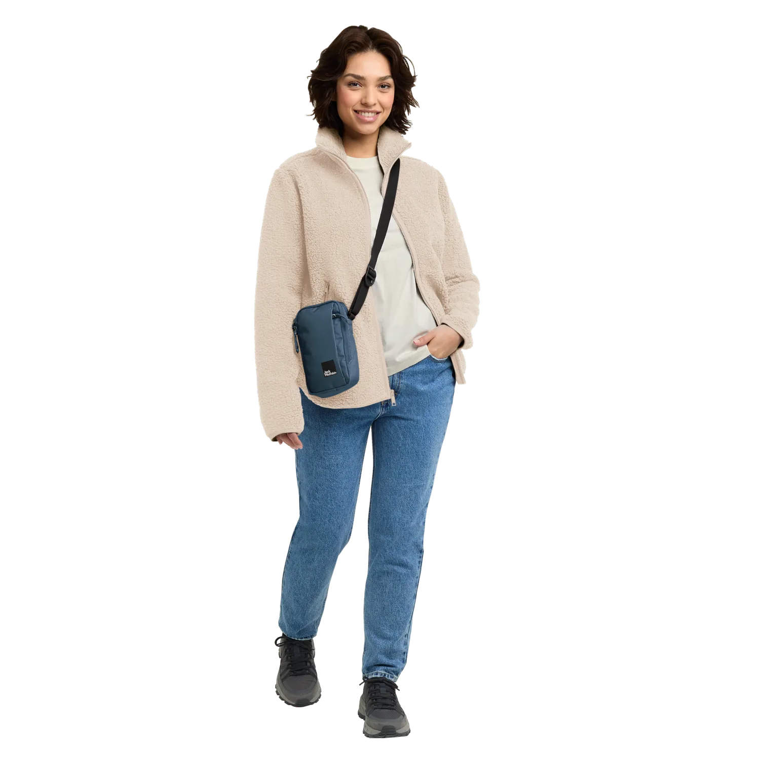 Jack Wolfskin High Curl JKT W veste femme sherpa