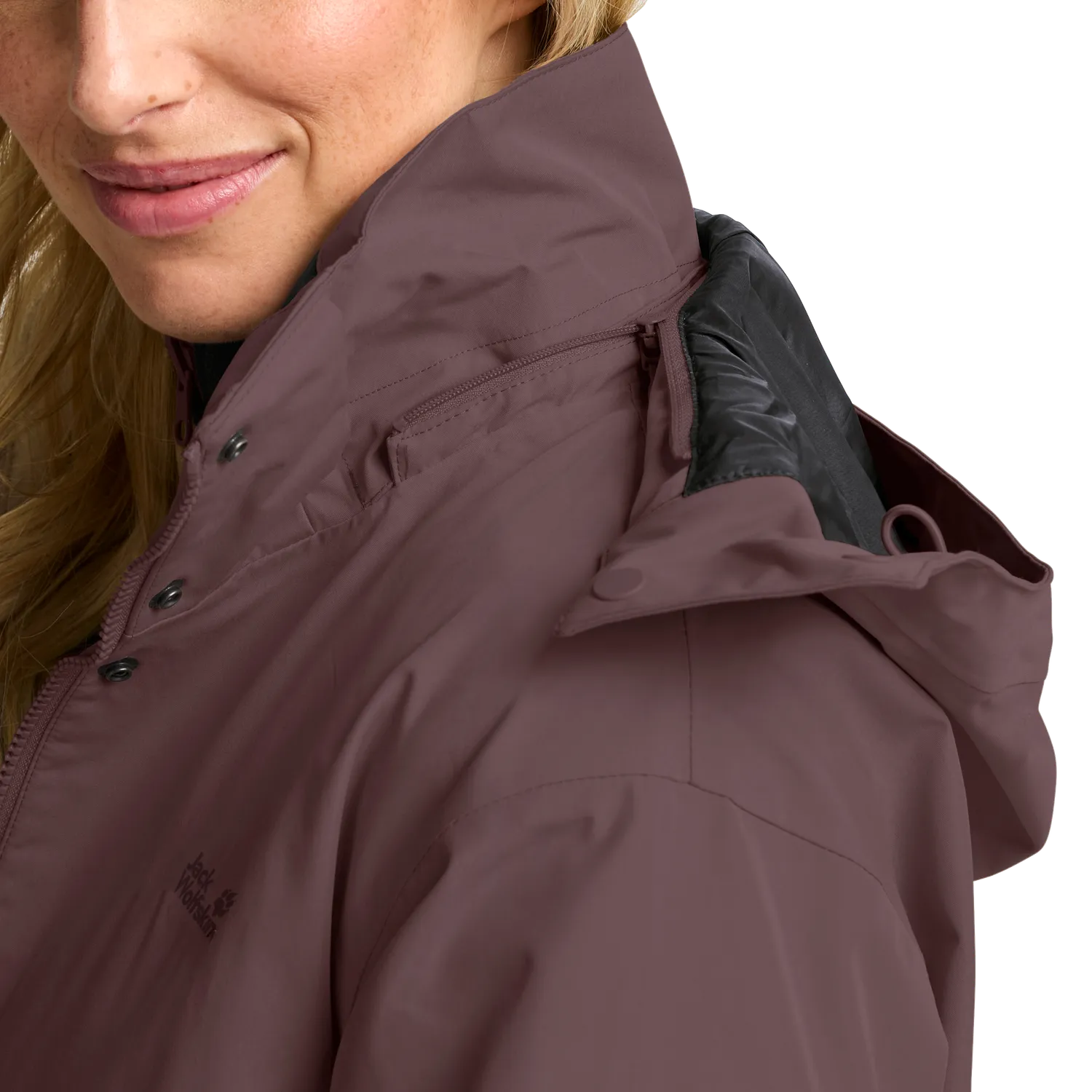 Jack Wolfskin Baylight 3IN1 Coat W manteau 3-en-1 femme polaire