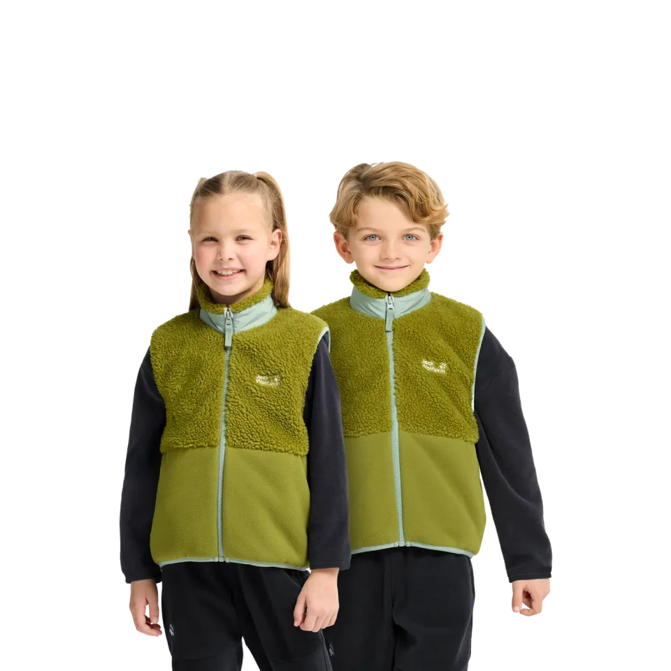 Jack Wolfskin Ice Curl Vest K gilet polaire enfant