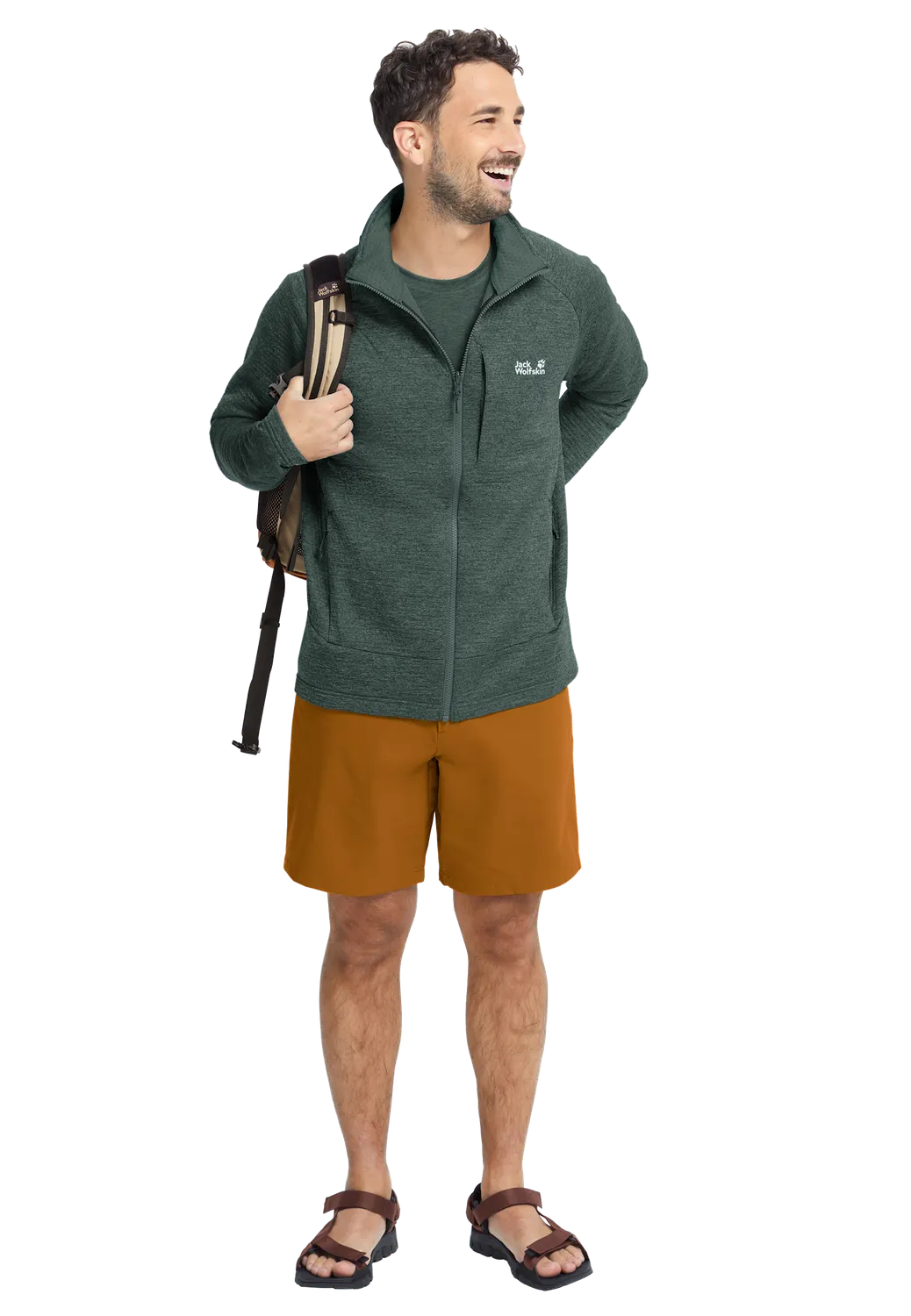 Jack Wolfskin Anytrail FZ polaire homme zippée S-3XL