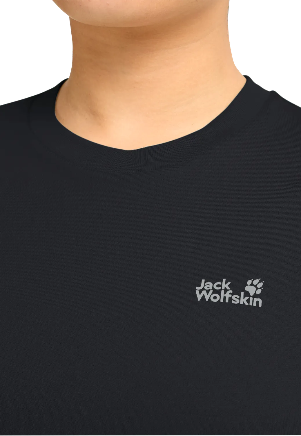 Jack Wolfskin Essential T W t-shirt femme coton coupe droite