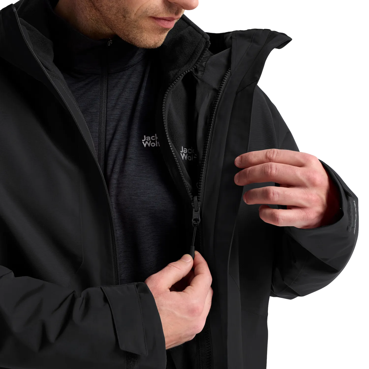 Jack Wolfskin Stonetrail 3in1 JKT M Veste 3-en-1 Imperméable