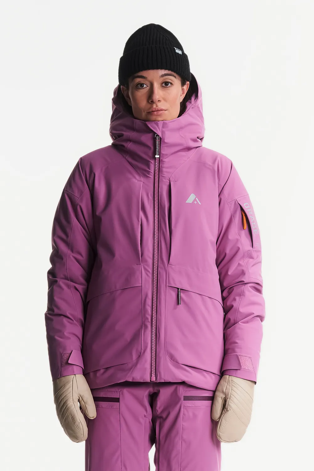 Orage Glades R21006 veste ski femme Dark Birch isolante