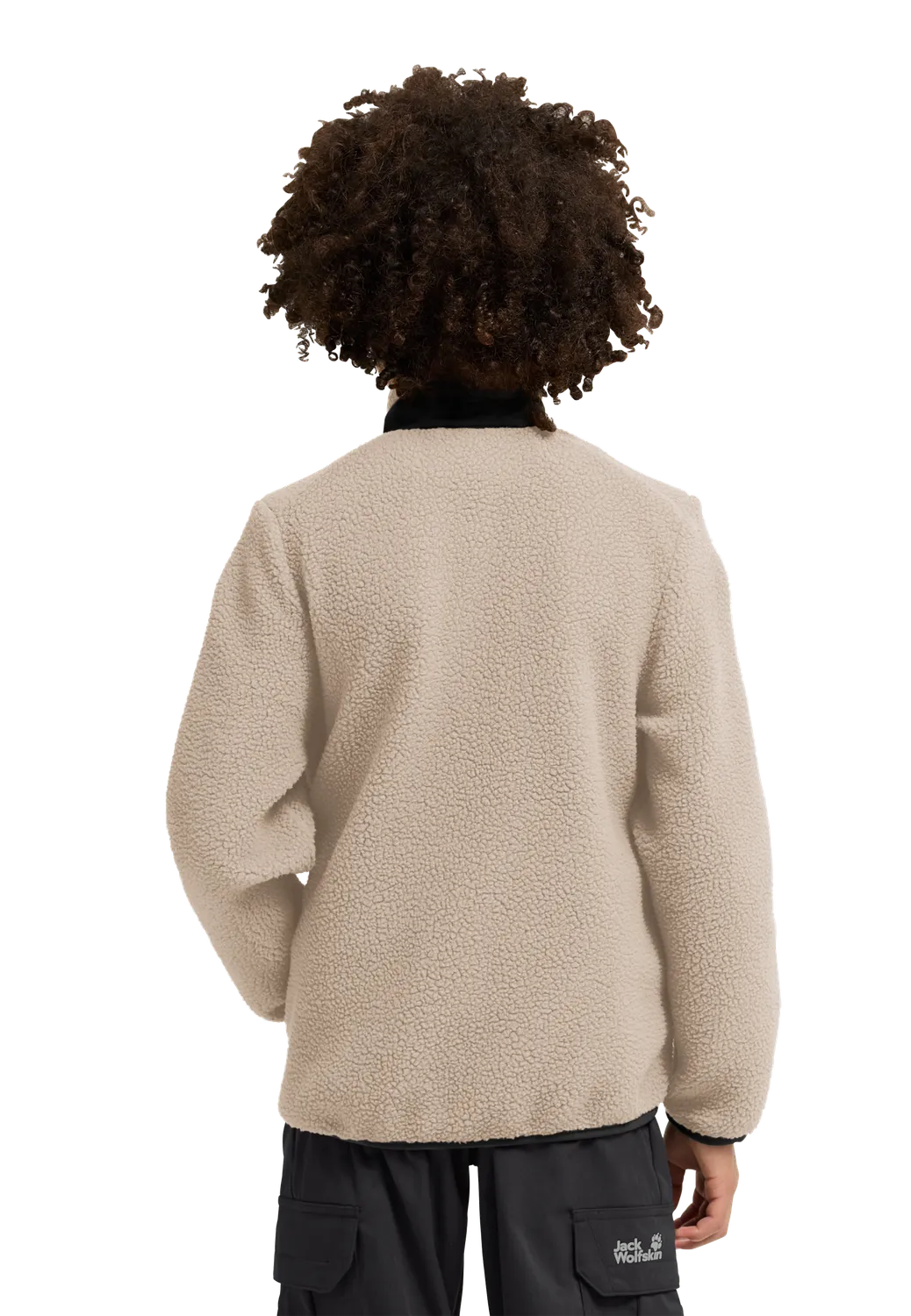Jack Wolfskin Lite Curl FZ K veste polaire enfant chaude