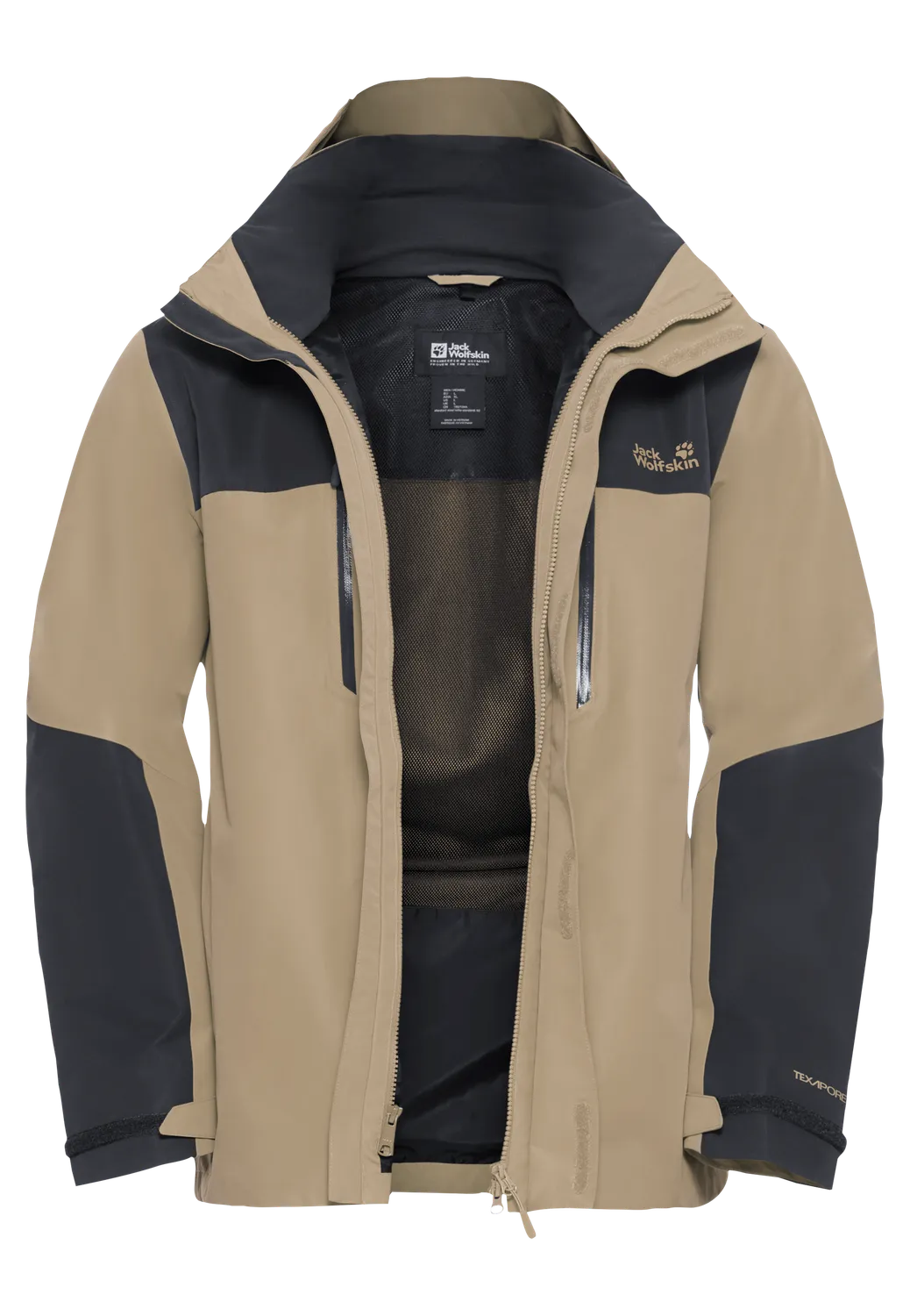 Jack Wolfskin Jasper 2L veste imperméable homme respirante