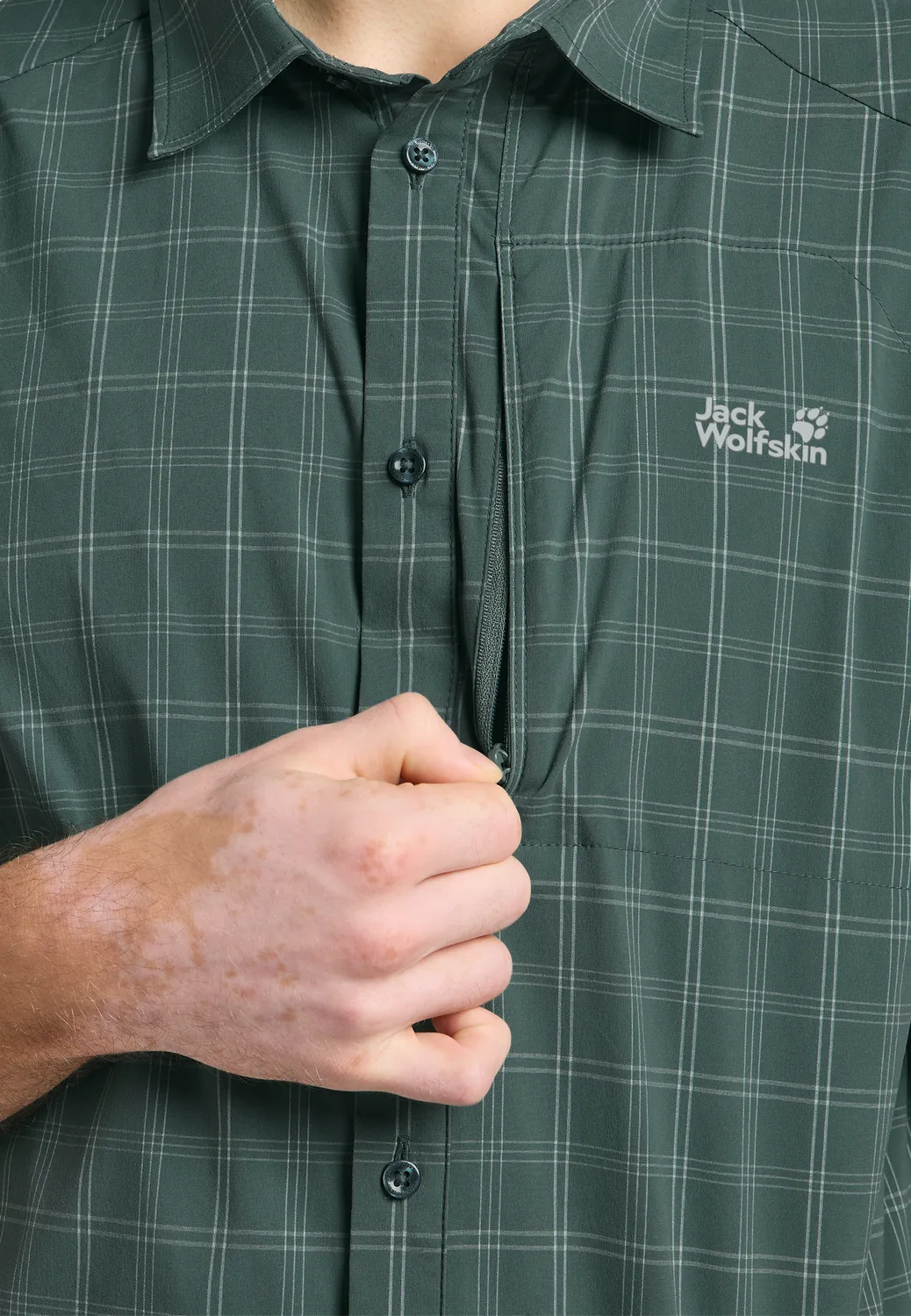 Jack Wolfskin Norbo S/S Shirt M chemise rando homme