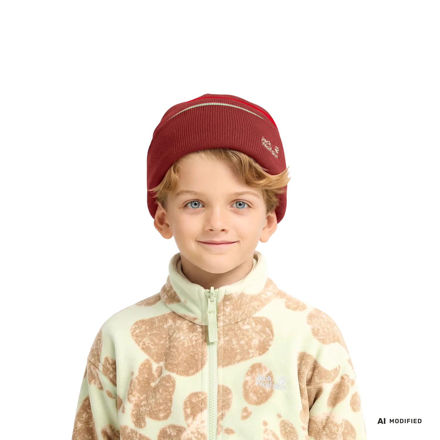 Jack Wolfskin Stripy Knit Beanie K bonnet enfant acrylique