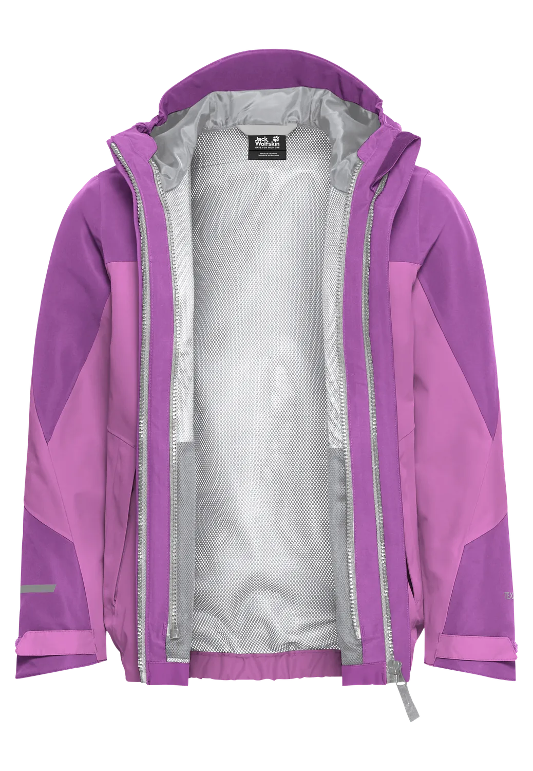 Jack Wolfskin Trailventure 2L JKT K veste enfant 3-en-1 imperméable