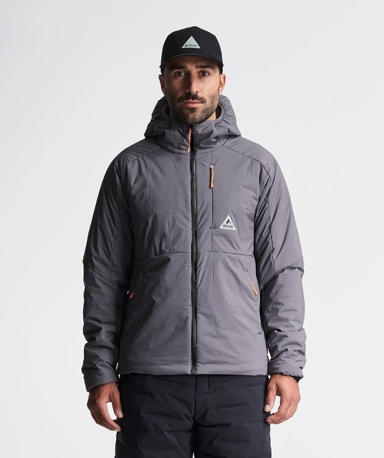 Orage Spine Hoodie veste homme noir stretch chaud