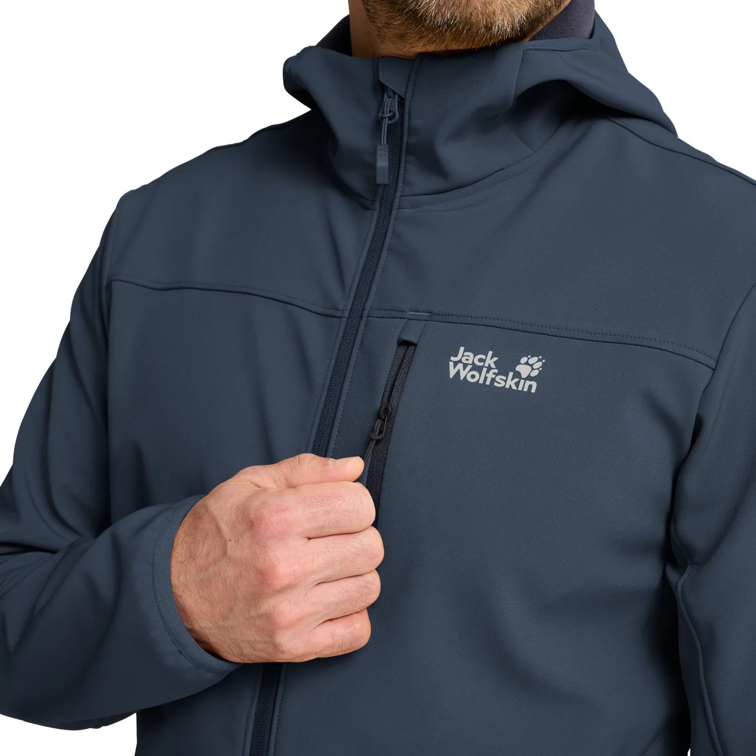 Jack Wolfskin Wild Winds Hooded JKT M coupe-vent homme