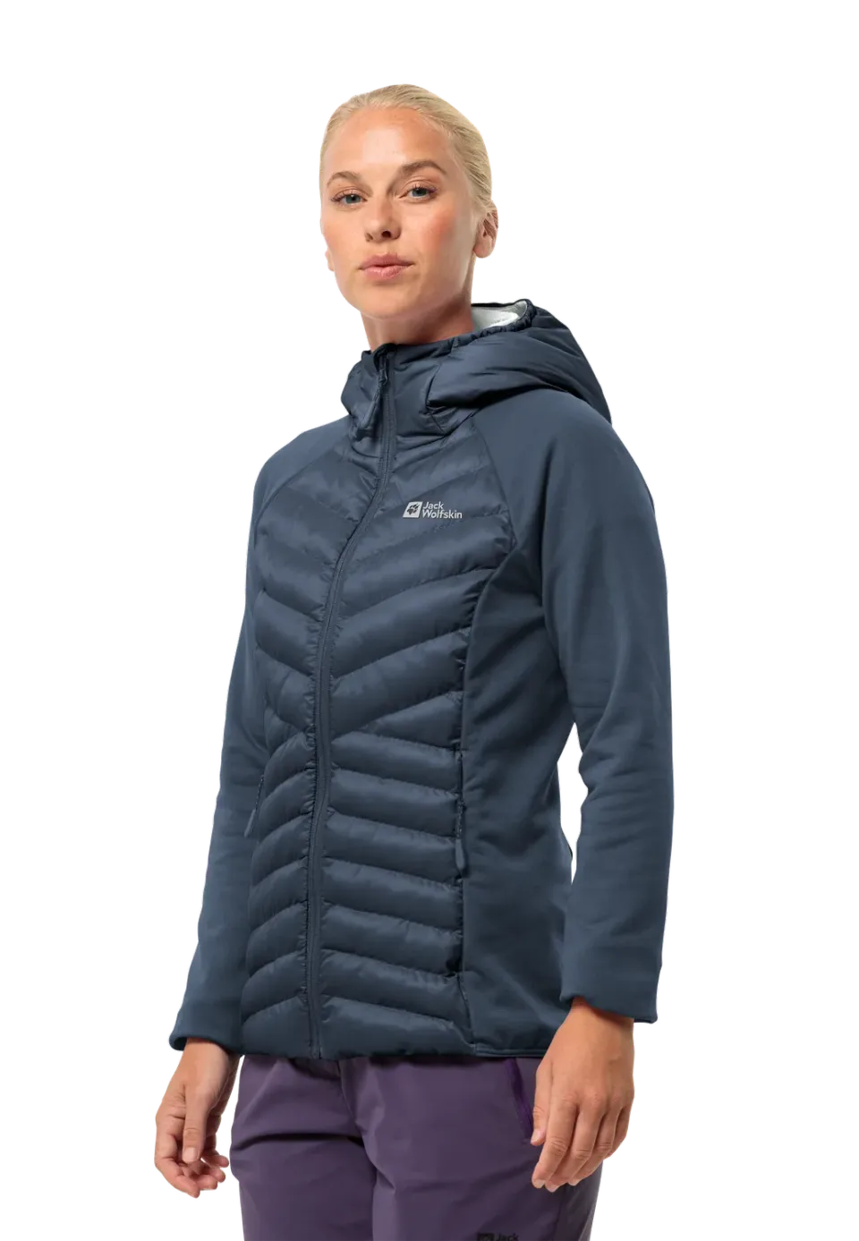 JACK WOLFSKIN Routeburn Pro Hybrid veste femme matelassée