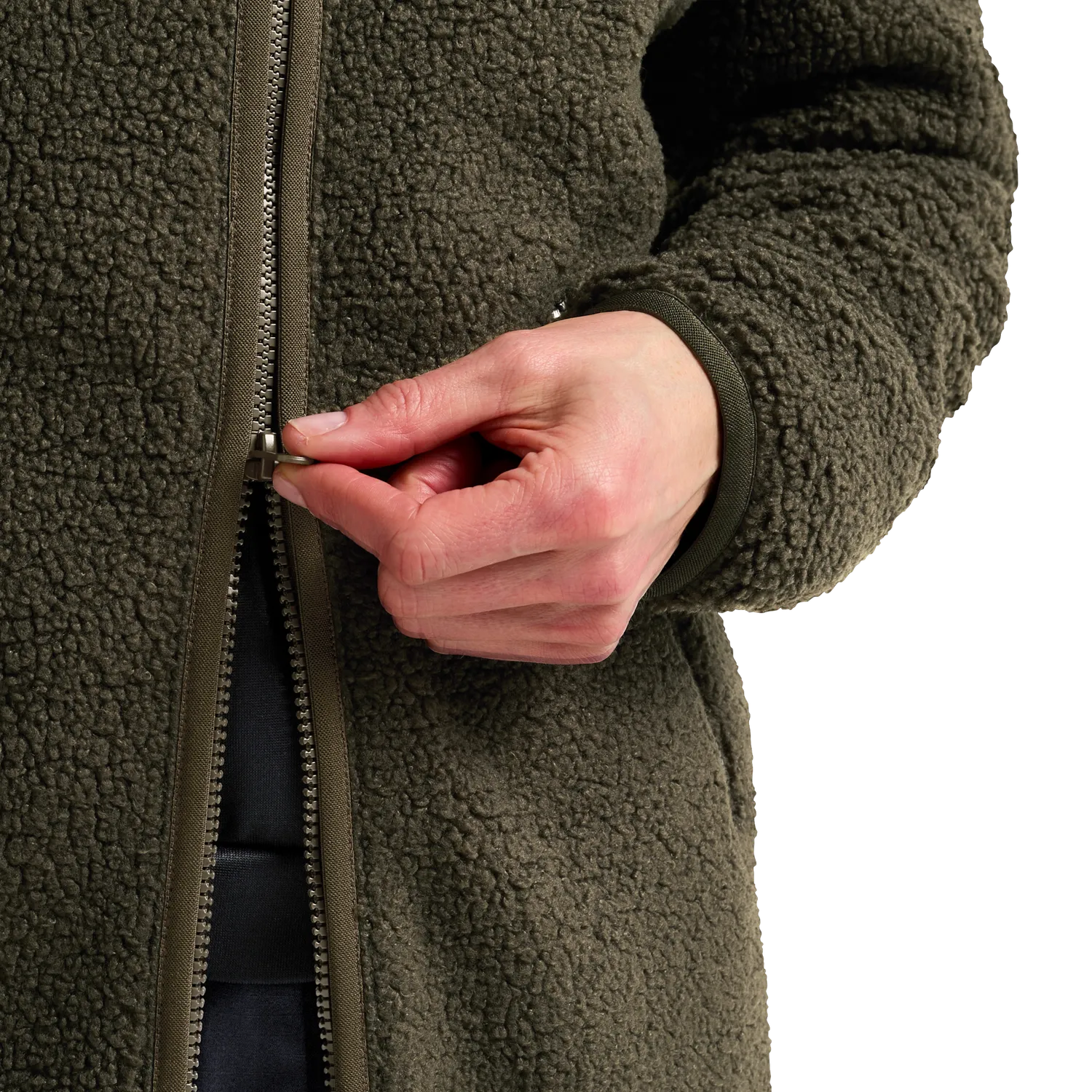 Jack Wolfskin High Curl Coat W manteau femme sherpa long