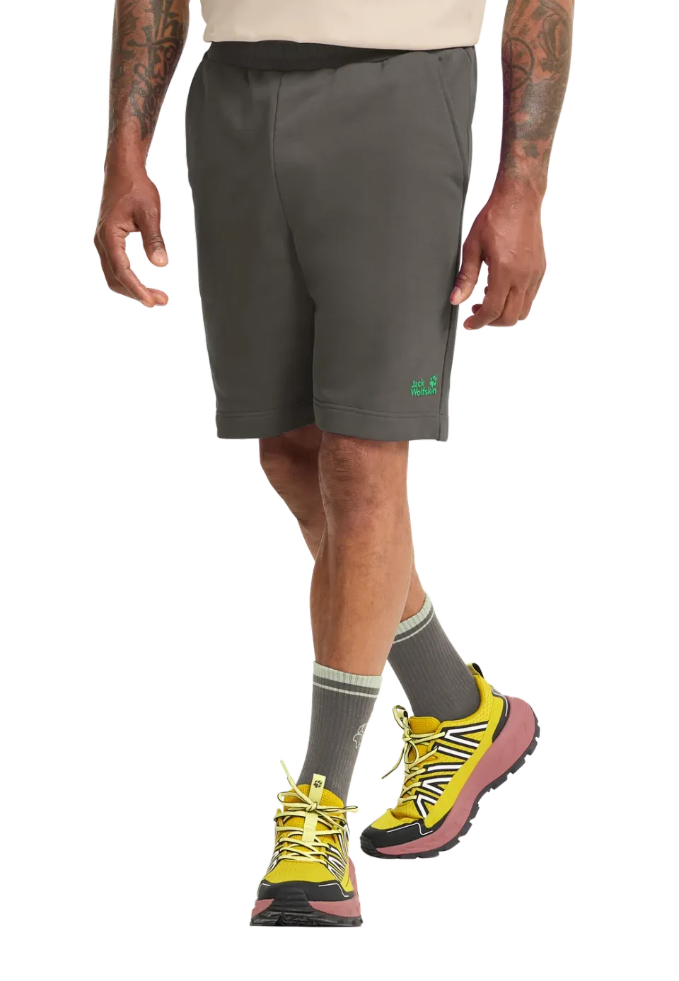 Jack Wolfskin Celebrate The Paw short homme coton