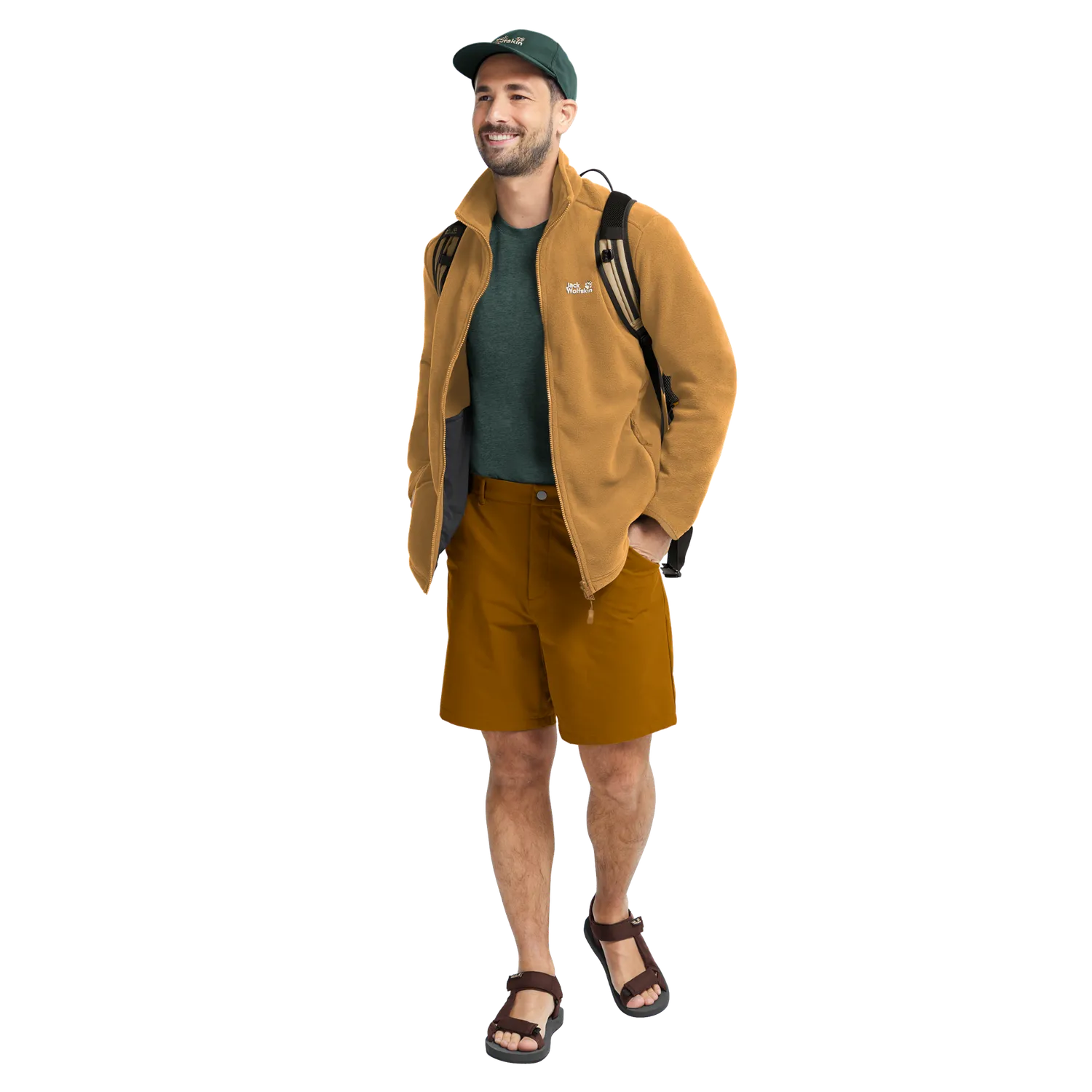 Jack Wolfskin Taunus 200 FZ M polaire homme zippée chaude