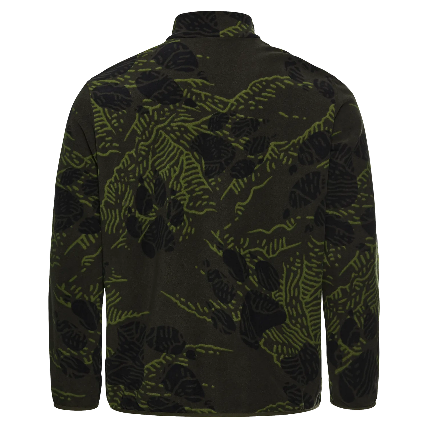Jack Wolfskin Paw Era 100 Print HZ M polaire homme demi-zip