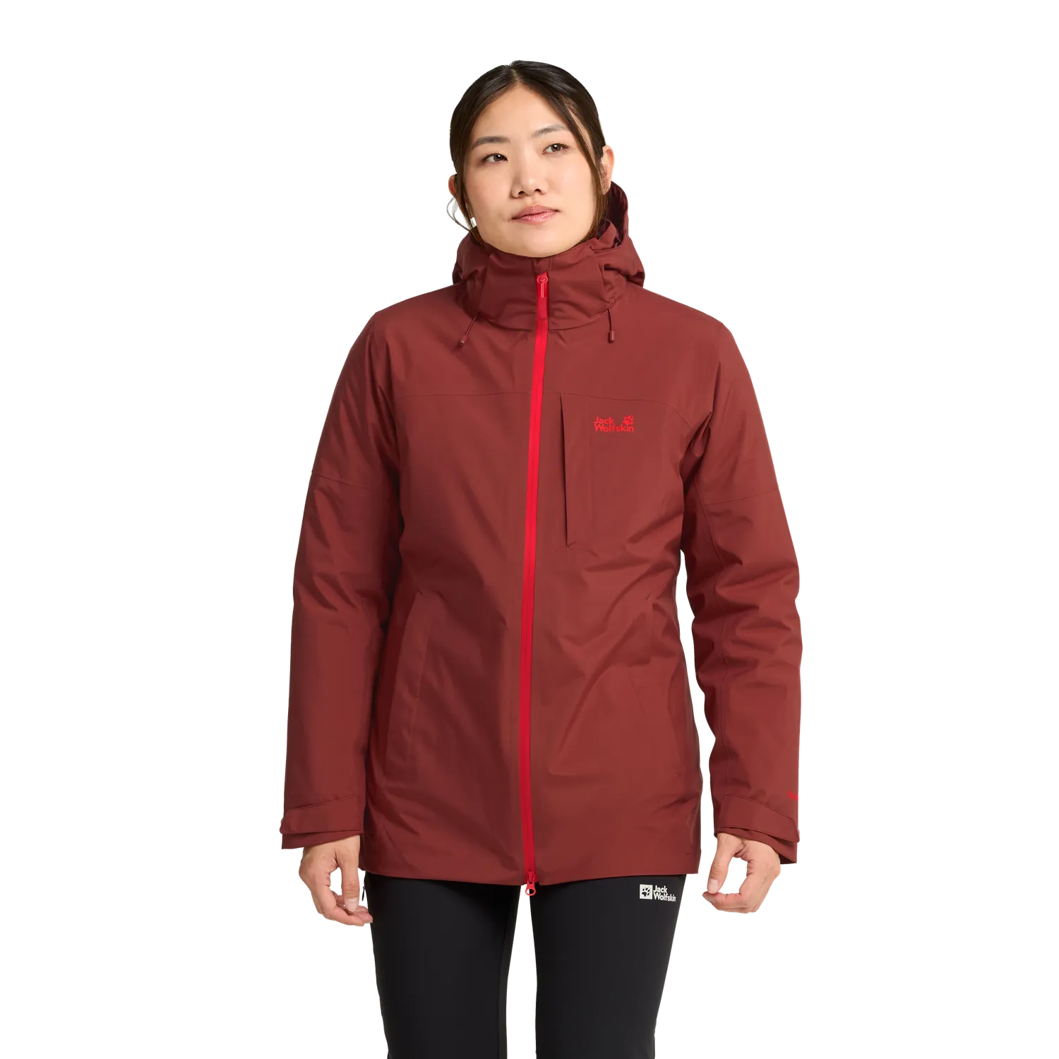 Jack Wolfskin Hunberg 2 3in1 Jkt W veste 3 en 1 femme étanche