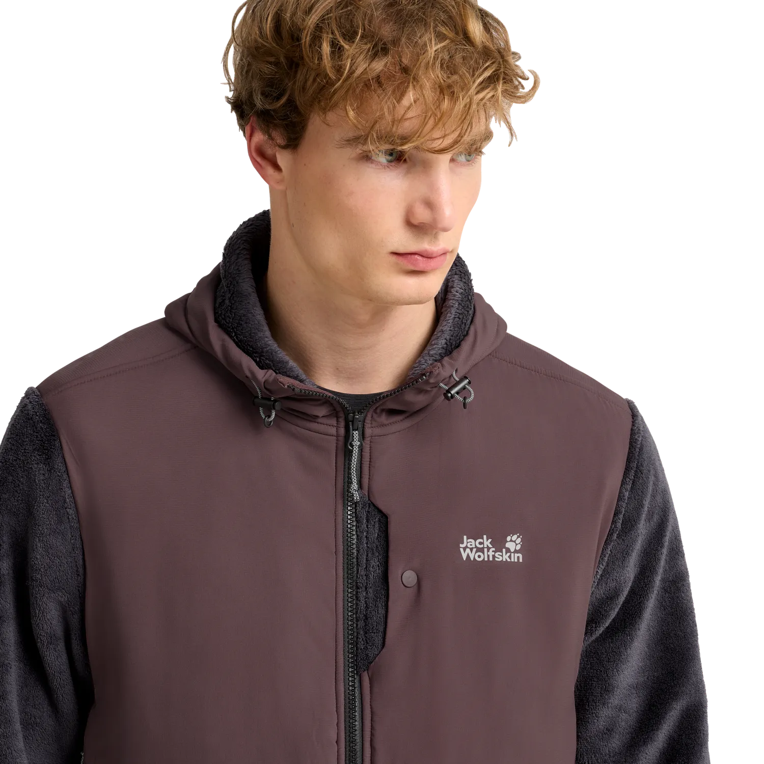 Jack Wolfskin Sensora Hybrid veste homme légère déperlante