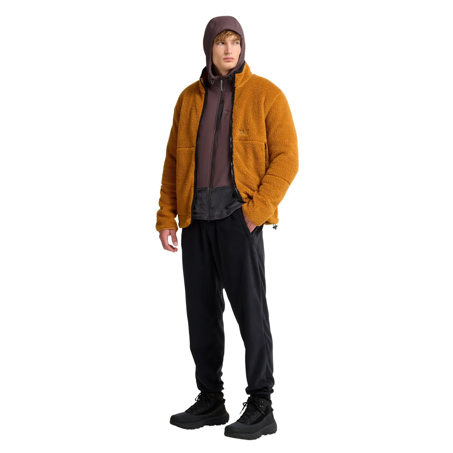 Jack Wolfskin Sensora Hybrid veste homme légère déperlante