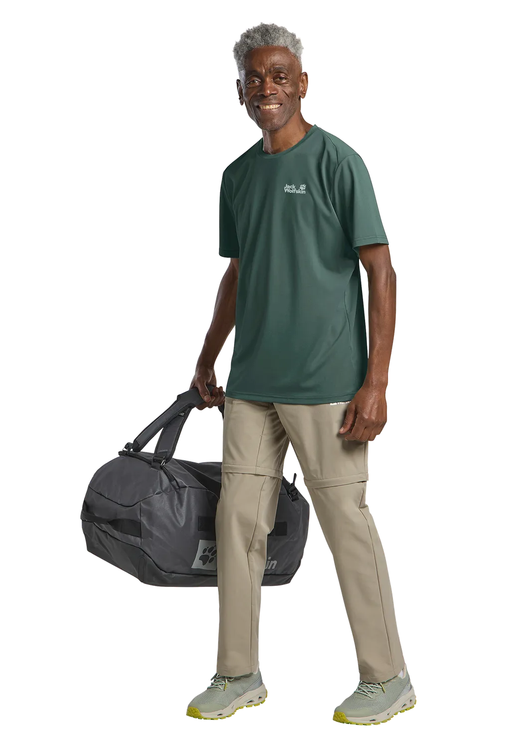 Jack Wolfskin Delgami S/S M t-shirt homme M respirant