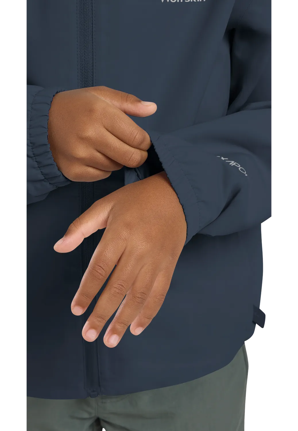 Jack Wolfskin Flaze Jacket K veste pluie enfant imperméable