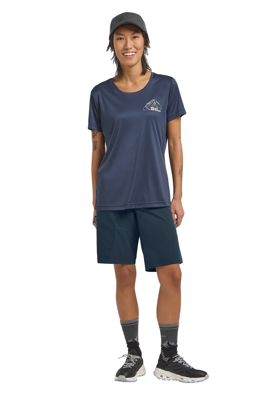 Jack Wolfskin Pico Trail Shorts W bermuda 34-46 femme