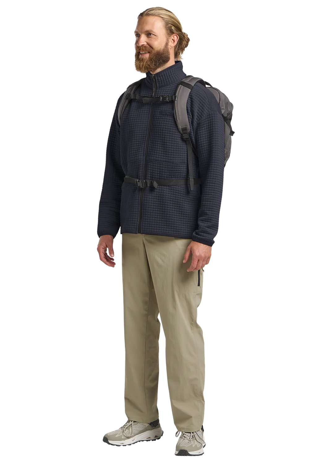 Jack Wolfskin Mogari veste polaire homme gaufrée