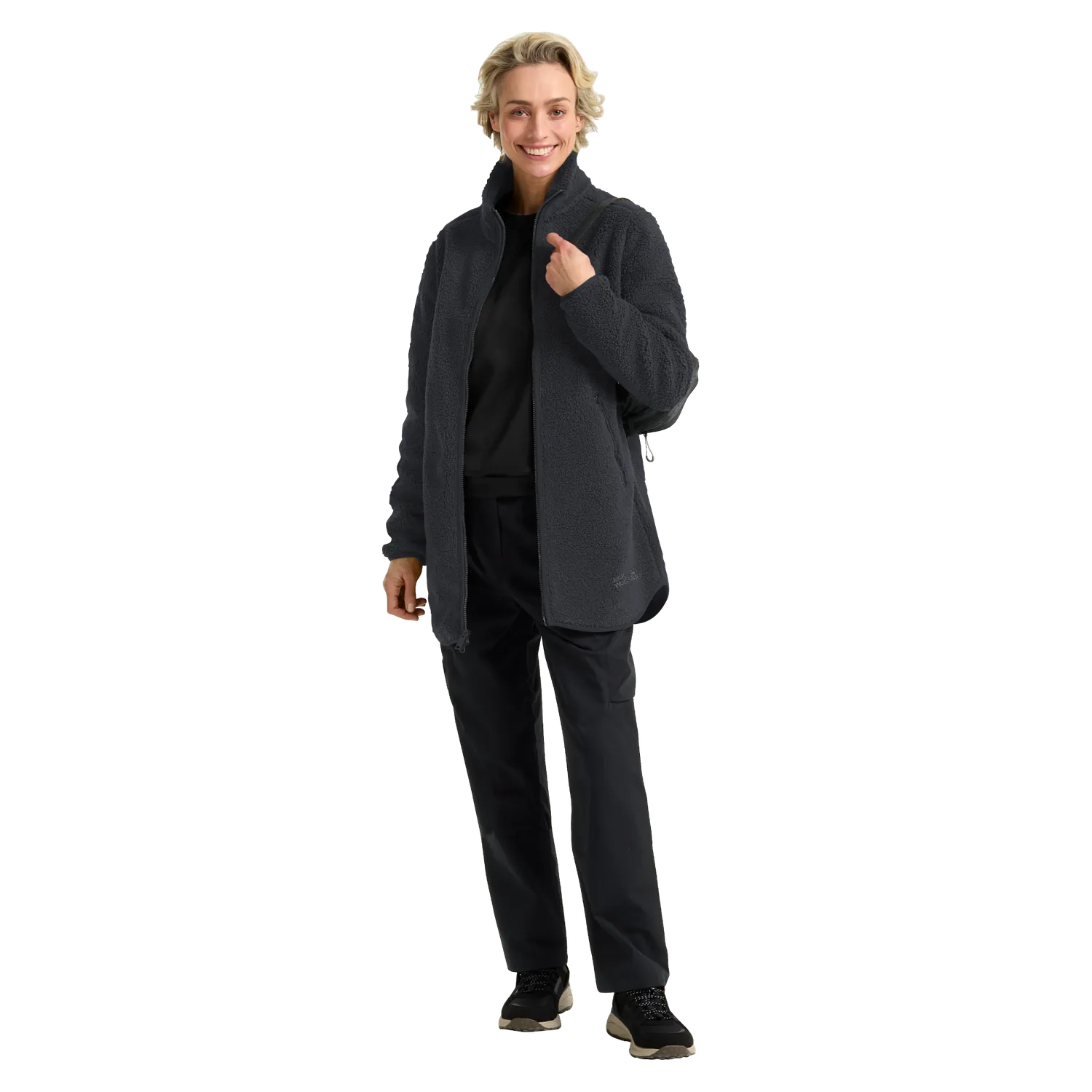 Jack Wolfskin High Curl Coat W manteau femme polaire