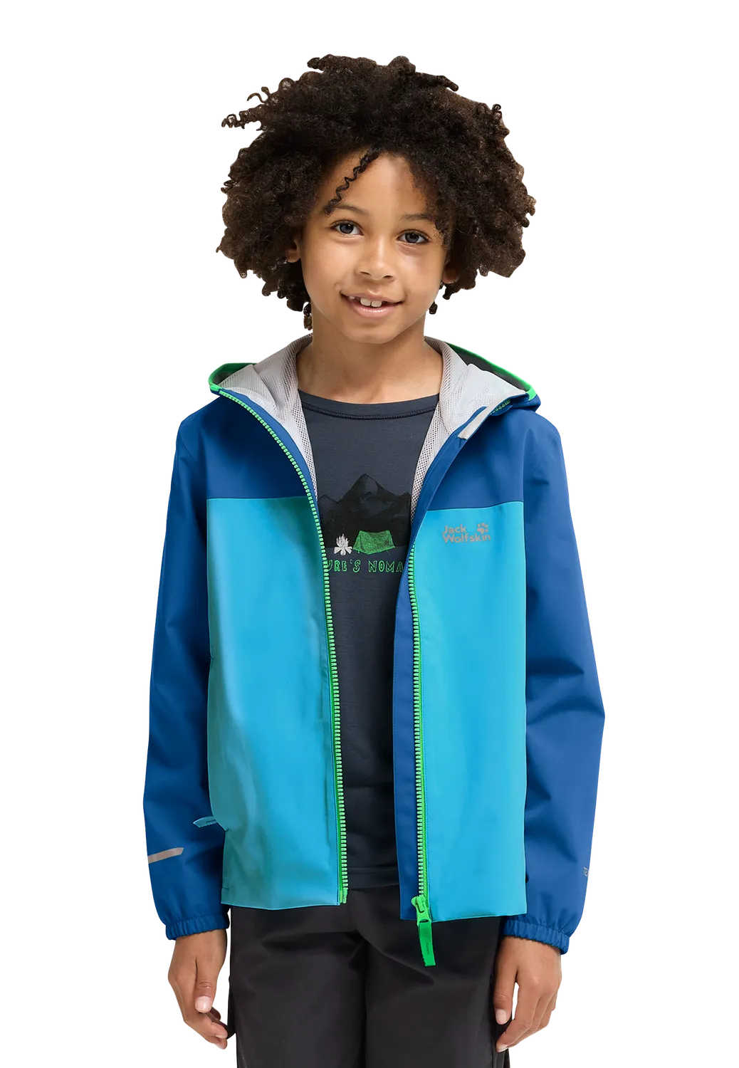 Jack Wolfskin Adventuretribe 2L JKT K veste imperméable enfant capuche