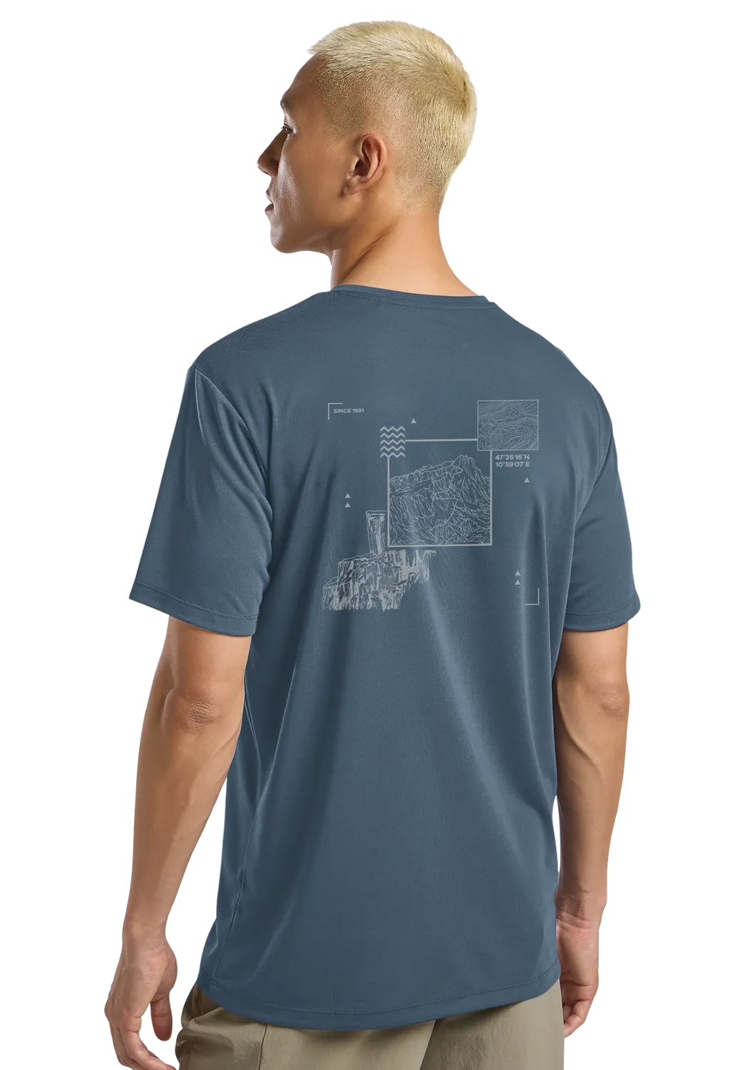 Jack Wolfskin Vonnan Graphic T M t-shirt rando anti-odeur