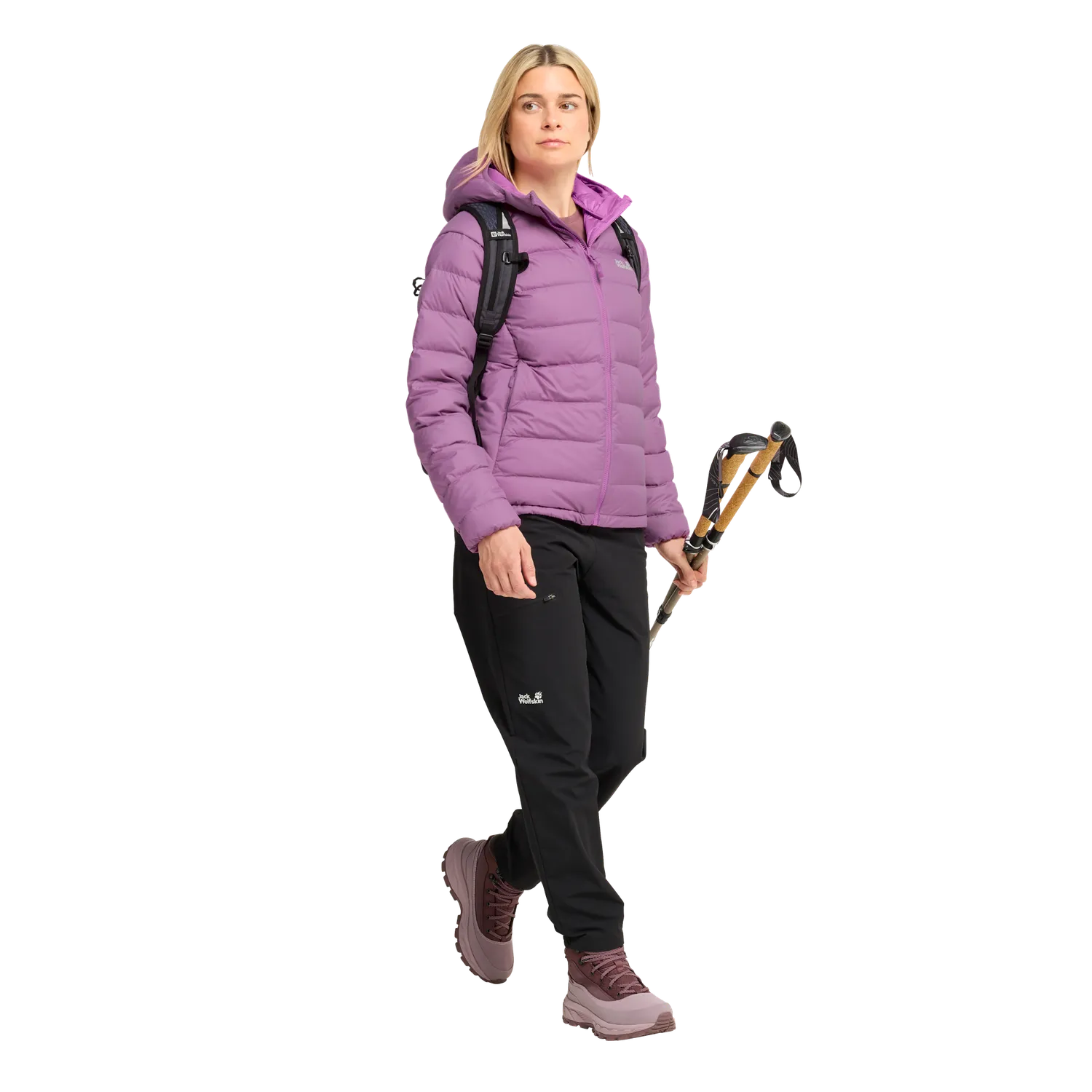 Jack Wolfskin Wild Pass Down Hoody W doudoune femme duvet 700