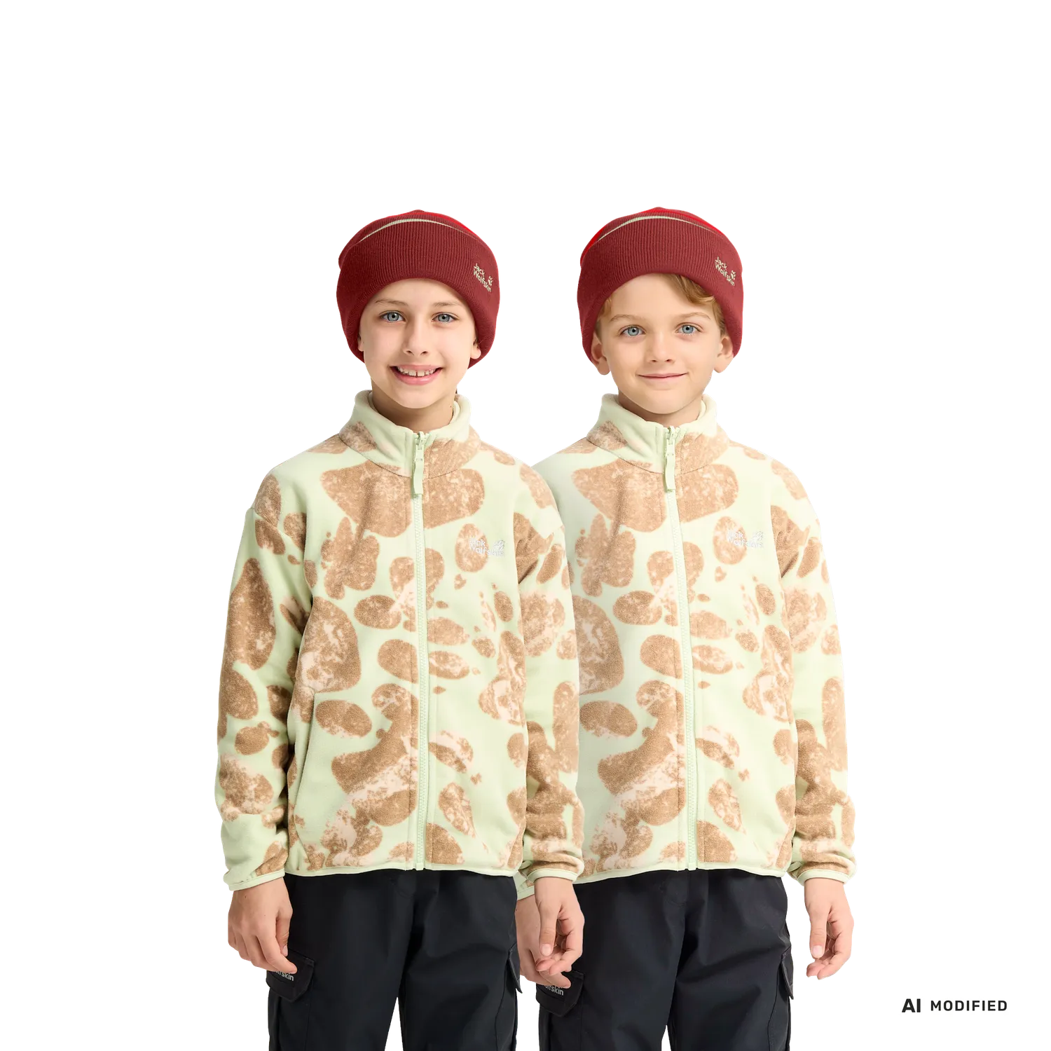 Jack Wolfskin Stripy Knit Beanie K bonnet enfant acrylique