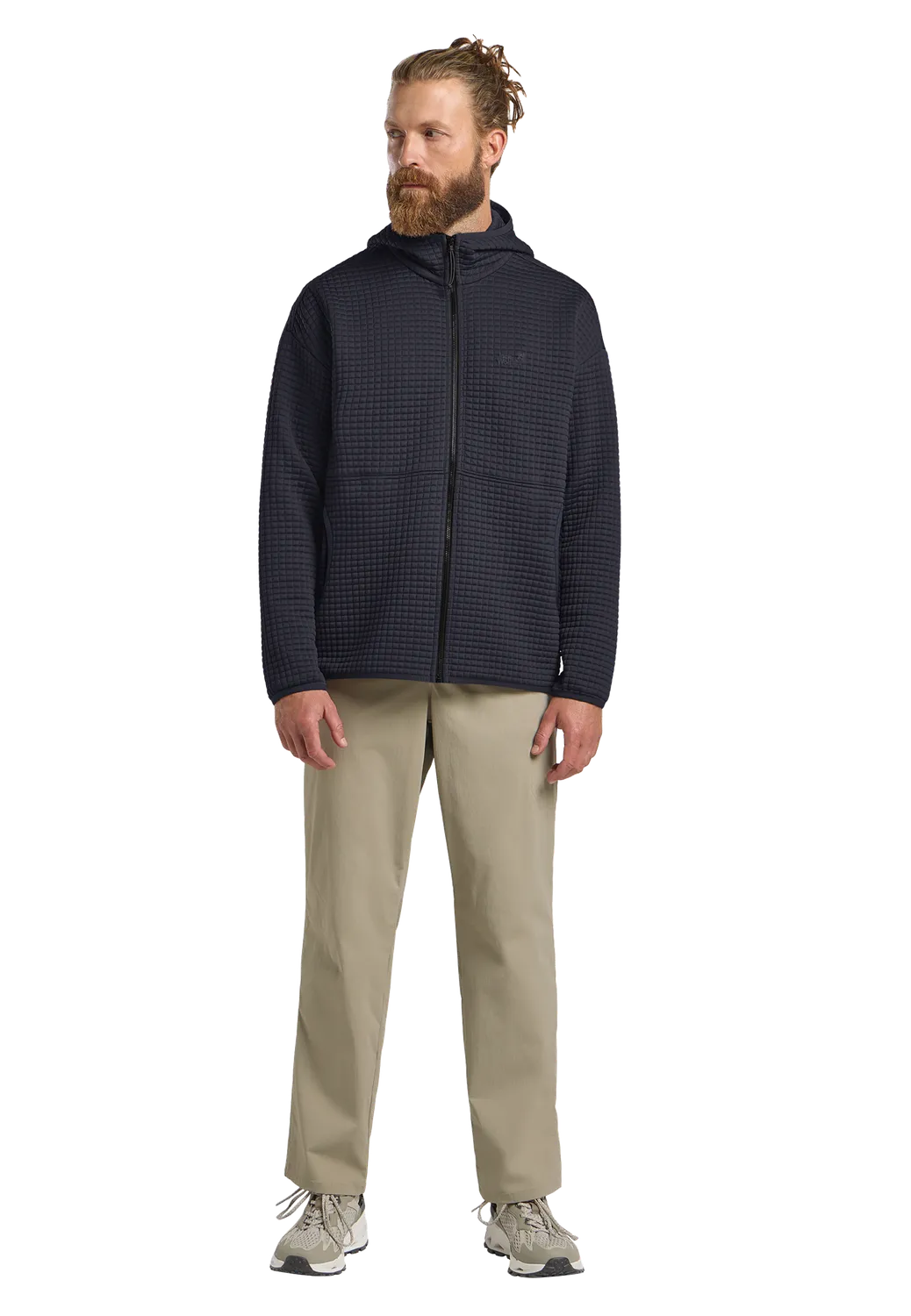 Jack Wolfskin Mogari Hooded FZ polaire homme chaud