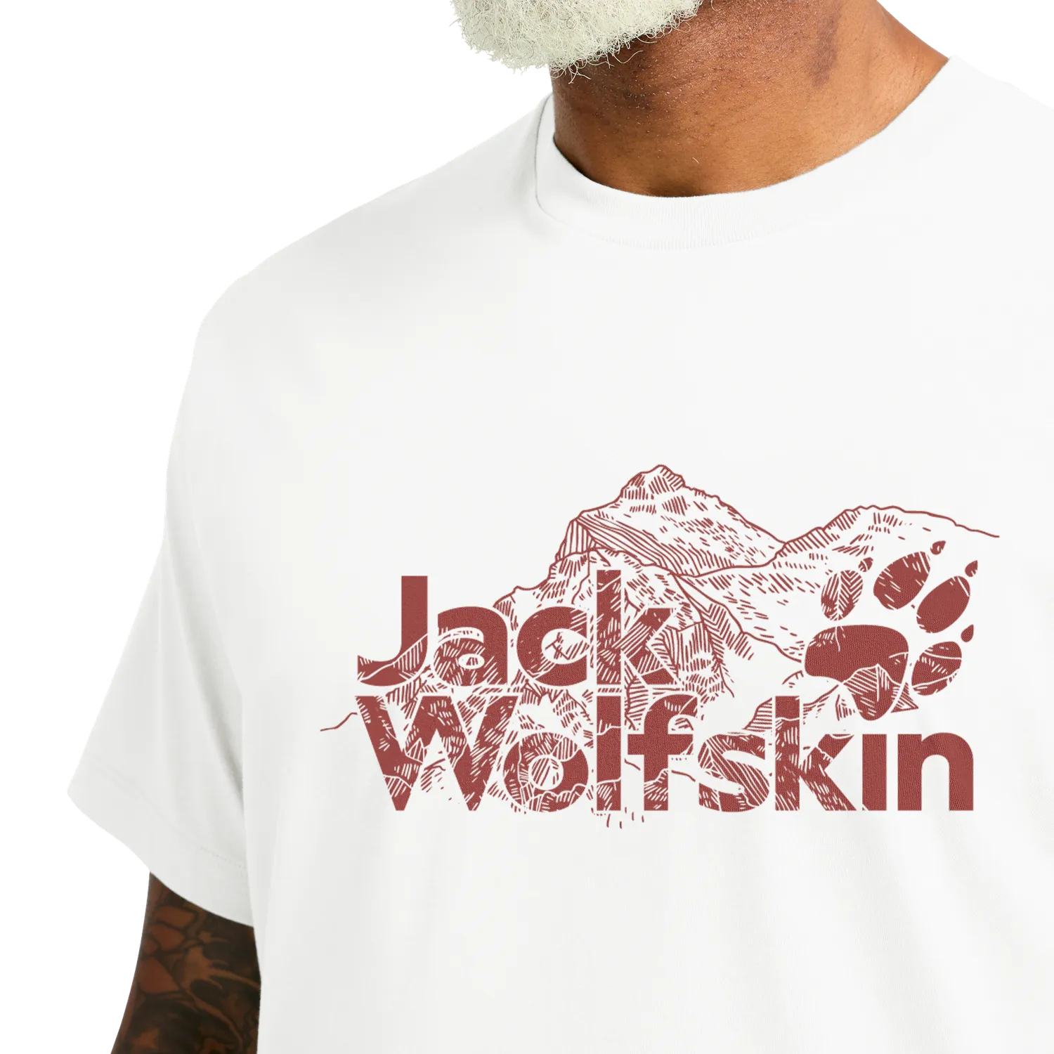 Jack Wolfskin Brand T M t-shirt homme coton